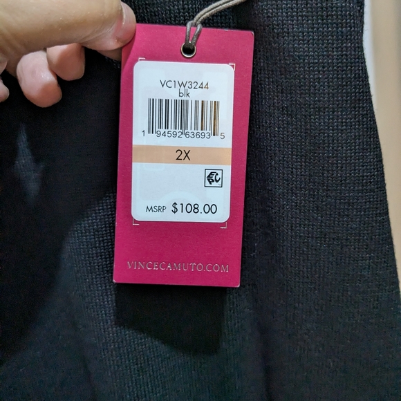 Vince Camuto Plus Size Sequined Sweater Dress - 2X - Picture 8 of 8